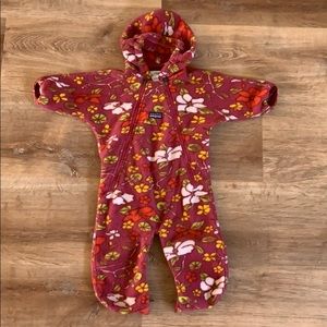 Patagonia bunting fleece. 6 months. EUC.